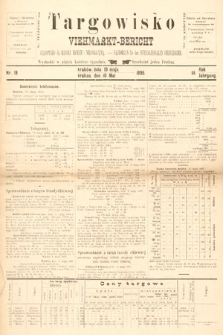 Targowisko : czasopismo dla handlu bydłem i nierogacizną = Viehmerkt-Bericht : Fachorgan für den Internationalem Viehverkehr. 1895, nr 19