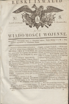 Ruski Inwalid : czyli wiadomości wojenne. 1817, No 8 (11 stycznia)