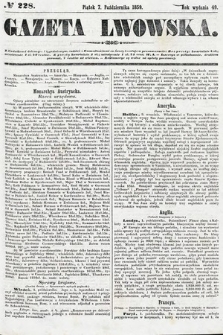 Gazeta Lwowska. 1859, nr 228
