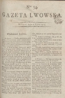 Gazeta Lwowska. 1814, nr 54