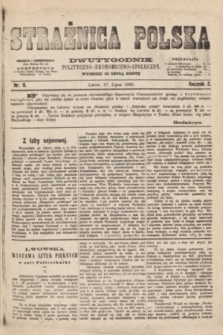 Strażnica Polska : dwutygodnik polityczno-ekonomiczno-społeczny. R.2, nr 8 (17 lipca 1880)