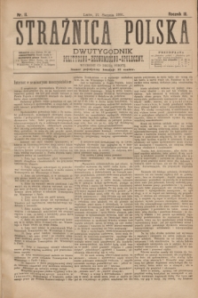 Strażnica Polska : dwutygodnik polityczno-ekonomiczno-społeczny. R.3, nr 11 (27 sierpnia 1881)