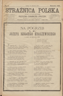 Strażnica Polska : dwutygodnik polityczno-ekonomiczno-społeczny. R.8, nr 8 (15 kwietnia 1887)