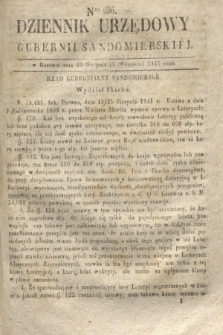 Dziennik Urzędowy Gubernii Sandomierskiej. 1841, Nro 36 (5 września) + dod.