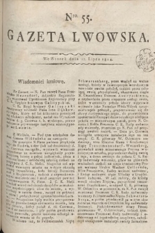 Gazeta Lwowska. 1814, nr 55