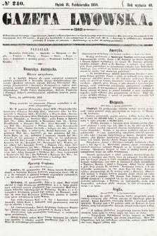 Gazeta Lwowska. 1859, nr 240