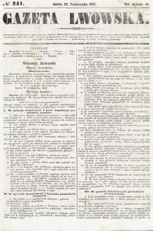 Gazeta Lwowska. 1859, nr 241