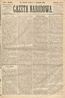 Gazeta Narodowa. 1865, nr 250