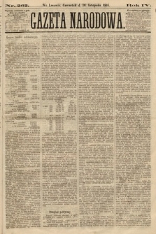Gazeta Narodowa. 1865, nr 262
