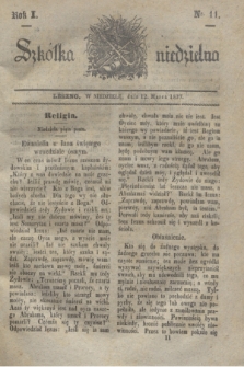 Szkółka niedzielna. R.1, nr 11 (12 marca 1837)