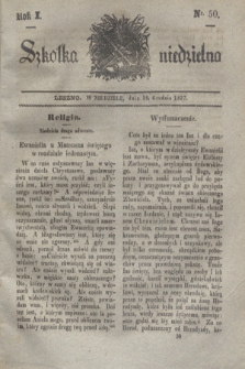Szkółka niedzielna. R.1, nr 50 (10 grudnia 1837)