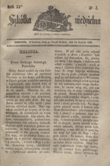 Szkółka niedzielna. R.2, nr 3 (14 stycznia 1838)