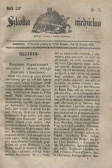 Szkółka niedzielna. R.2, nr 5 (28 stycznia 1838)