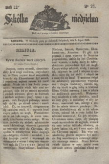 Szkółka niedzielna. R.2, nr 28 (8 lipca 1838)
