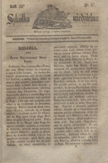 Szkółka niedzielna. R.2, nr 37 (9 września 1838)