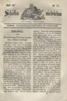 Szkółka niedzielna. R.2, nr 41 (7 października 1838)