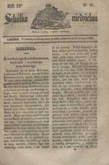 Szkółka niedzielna. R.2, nr 46 (11 listopada 1838)