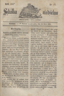 Szkółka niedzielna. R.3, nr 10 (10 marca 1839)