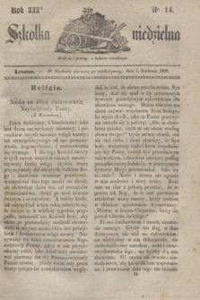 Szkółka niedzielna. R.3, nr 14 (7 kwietnia 1839)