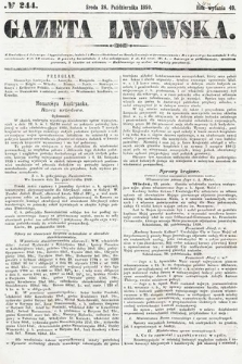Gazeta Lwowska. 1859, nr 244