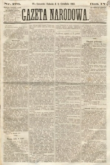 Gazeta Narodowa. 1865, nr 276