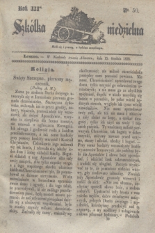 Szkółka niedzielna. R.3, nr 50 (15 grudnia 1839)