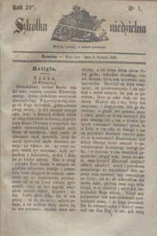 Szkółka niedzielna. R.4, nr 1 (1 stycznia 1840)