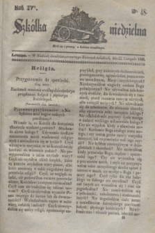Szkółka niedzielna. R.4, nr 48 (22 listopada 1840)