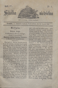 Szkółka niedzielna. R.5, nr 4 (24 stycznia 1841)