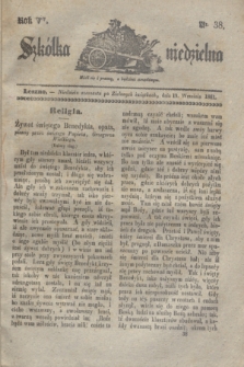 Szkółka niedzielna. R.5, nr 38 (19 września 1841)