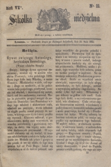 Szkółka niedzielna. R.6, nr 22 (29 maja 1842)