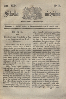 Szkółka niedzielna. R.7, nr 39 (24 września 1843)