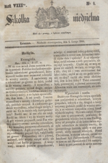 Szkółka niedzielna. R.8, nr 6 (4 lutego 1844)
