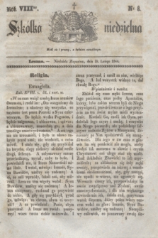 Szkółka niedzielna. R.8, nr 8 (18 lutego 1844)