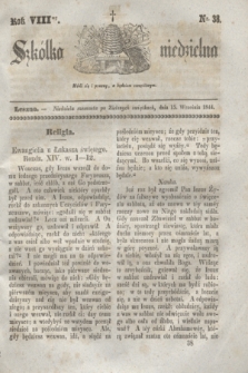 Szkółka niedzielna. R.8, nr 38 (15 września 1844)