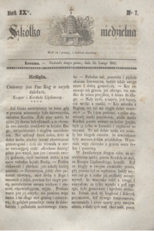 Szkółka niedzielna. R.9, nr 7 (16 lutego 1845)