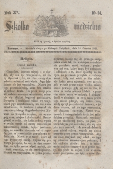 Szkółka niedzielna. R.10, nr 24 (14 czerwca 1846)