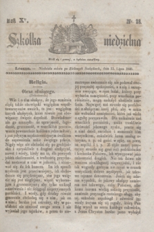 Szkółka niedzielna. R.10, nr 28 (12 lipca 1846)