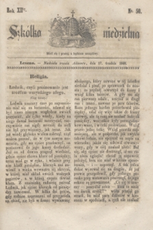 Szkółka niedzielna. R.12, nr 50 (17 grudnia 1848)