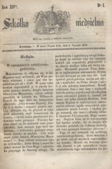 Szkółka niedzielna. R.14, nr 1 (6 stycznia 1850)