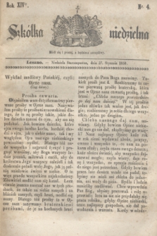 Szkółka niedzielna. R.14, nr 4 (27 stycznia 1850)