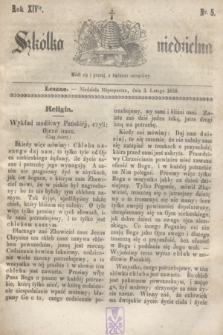 Szkółka niedzielna. R.14, nr 5 (3 lutego 1850)
