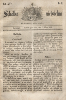 Szkółka niedzielna. R.14, nr 11 (17 marca 1850)