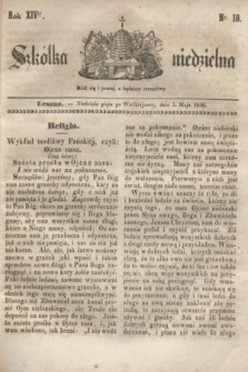 Szkółka niedzielna. R.14, nr 18 (5 maja 1850)