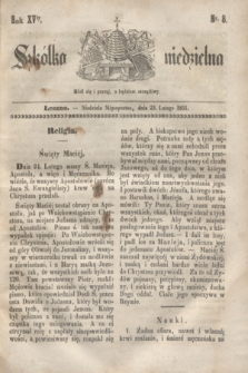 Szkółka niedzielna. R.15, nr 8 (23 lutego 1851)
