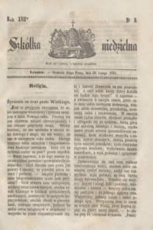 Szkółka niedzielna. R.17, nr 8 (20 lutego 1853)