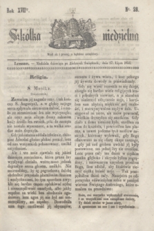 Szkółka niedzielna. R.17, nr 28 (17 lipca 1853)