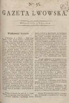 Gazeta Lwowska. 1814, nr 56