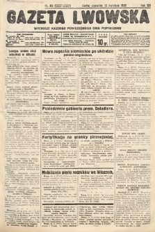 Gazeta Lwowska. 1939, nr 83