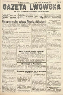 Gazeta Lwowska. 1939, nr 84